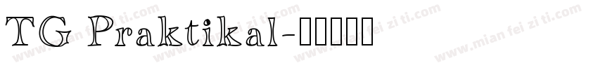 TG Praktikal字体转换